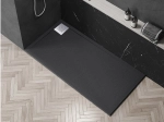 Receveur de douche, sur mesure : Largeur 100 à 300 cm x l. 70 à 150 cm. Bac à douche en résine Akrytan® anti glissant, finition misse, 10 couleurs, Livraison offerte et rapide